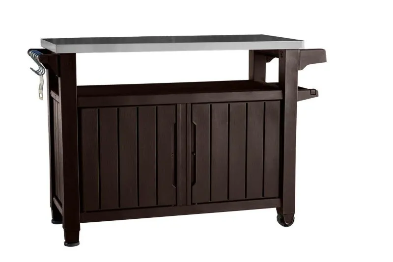 UNITY XL MŰANYAG KERTI GRILL ASZTAL 207L