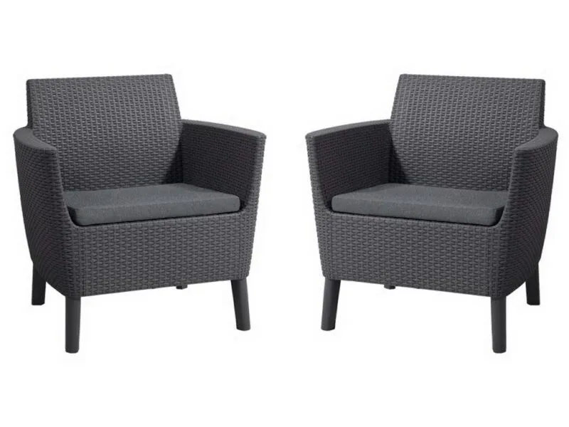 SALEMO DUO MŰRATTAN KERTI FOTEL(2DB)