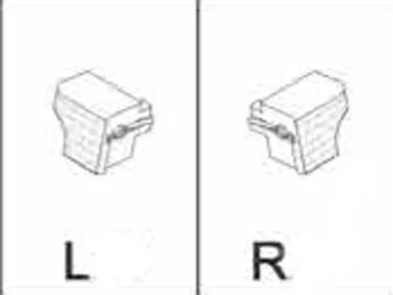CORFU II L+R SIDE PLUG SET - SÖTÉTBARNA