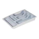 CURVER OLDALRA NYITHATÓ EVŐESZKÖZTARTÓ FIÓKBETÉT - SZÜRKE LUX/SZÜRKE