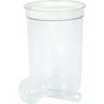 CURVER FŰSZERTARTÓ ADAGOLÓ KANÁLLAL 1,7L - TRANSZPARENS/KRÉM