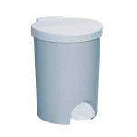 CURVER KEREK PEDÁLOS SZEMETES BELSŐ KOSÁRRAL 15L - EZÜST/FEKETE - Image 2