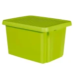 CURVER "ESSENTIALS" TÁROLÓ DOBOZ FEDŐVEL 26L - ZÖLD