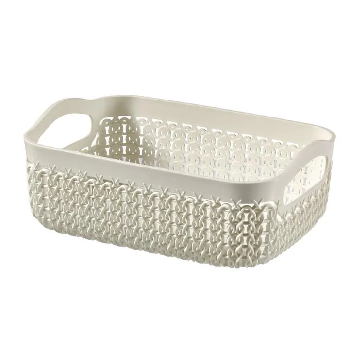 CURVER "KNIT" A6 MÉRETŰ IRODAI TÁLCA 1,3L - TÖRTFEHÉR