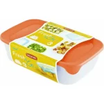 "FRESH&GO" SZÖGLETES ÉTELTARTÓ SZETT 0,5L + 1L + 2L - Image 2