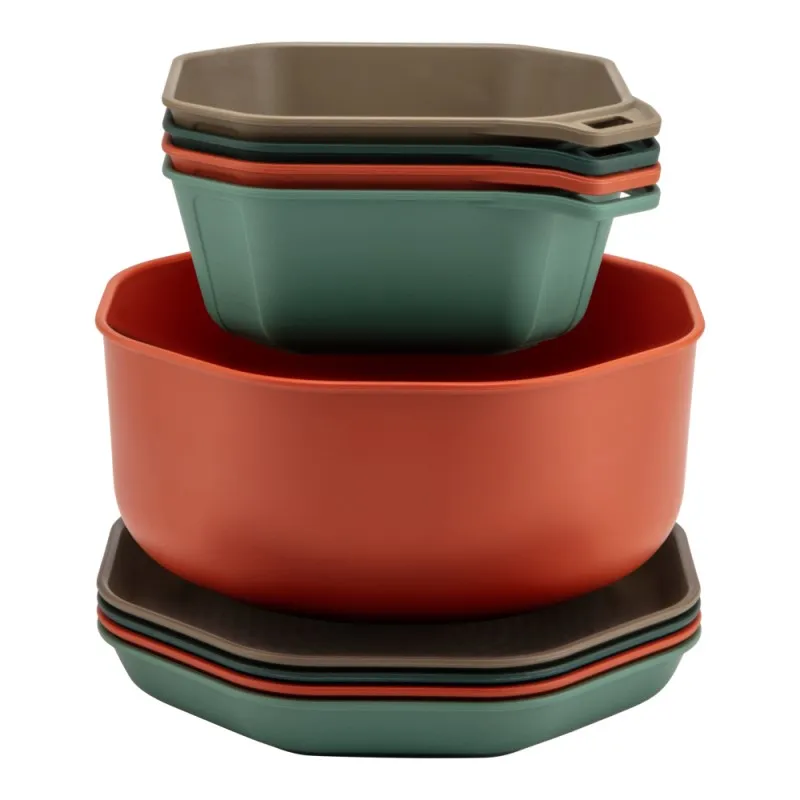 Compleat 9 részes tányér készlet Új