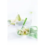 CURVER "FRESH&GO" SZÖGLETES ÉTELTARTÓ 0,45L - TRANSZPARENS/KÉK - Image 5