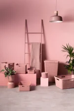 CURVER "JUTE" KEREK KOSÁR FEDÉLLEL 2L - Image 3