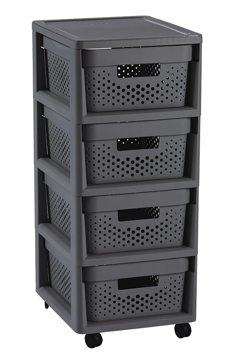 04356-G43 CURVER "INFINITY" FIÓKOS TÁROLÓ 4X11L - Image 1