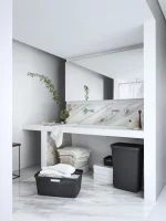 "JUTE" SZENNYESKOSÁR 46L - GRAFITSZÜRKE - Image 15