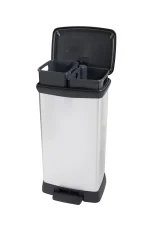 CURVER "DECO BIN DUO" PEDÁLOS SZEMETES 2x23L