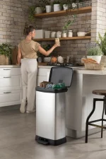 CURVER "DECO BIN DUO" PEDÁLOS SZEMETES 2x23L - Image 13