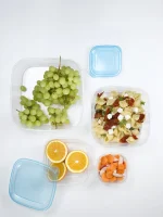 CURVER "FRESH&GO" SZÖGLETES ÉTELTARTÓ 2,9L - TRANSZPARENS/KÉK - Image 9