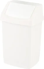 CURVER "CLICK-IT" BILLENŐ FEDELES SZEMETES 15L - FEHÉR - Image 2