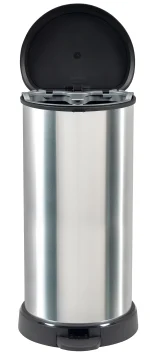 CURVER FÉMHATÁSÚ PEDÁLOS SZEMETES 40L - FEKETE/EZÜST - Image 9