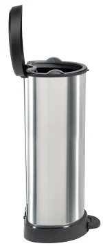 CURVER FÉMHATÁSÚ PEDÁLOS SZEMETES 40L - FEKETE/EZÜST - Image 12