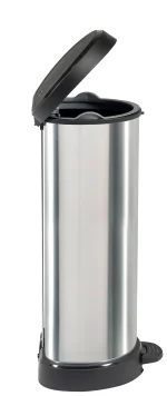 CURVER FÉMHATÁSÚ PEDÁLOS SZEMETES 40L - FEKETE/EZÜST - Image 13