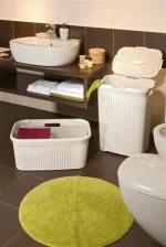 CURVER "STYLE" RATTAN HATÁSÚ SZENNYESTARTÓ 60L - Image 24