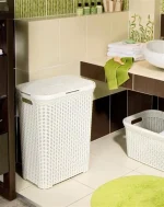 CURVER "STYLE" RATTAN HATÁSÚ SZENNYESTARTÓ 60L - Image 25