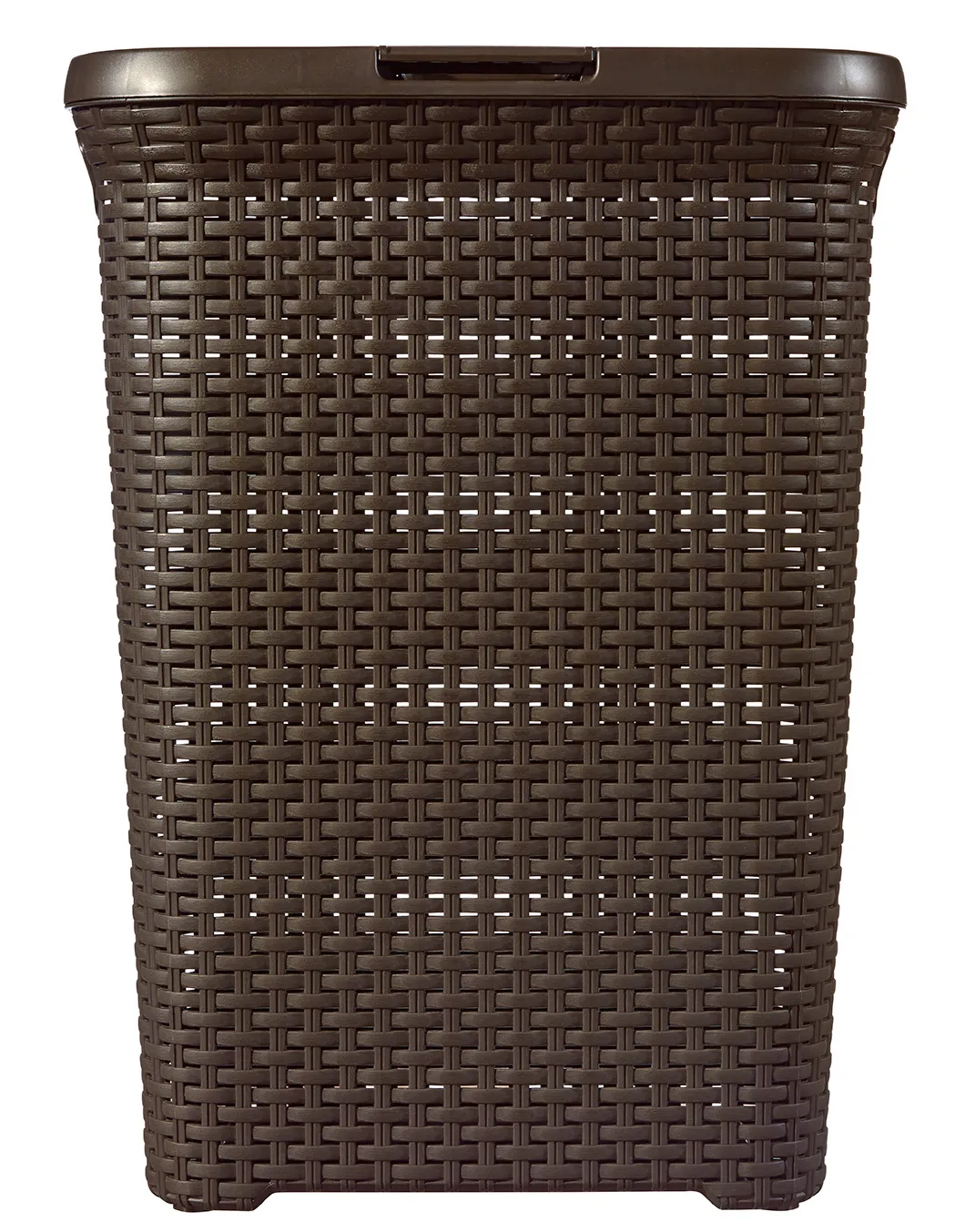 193009_1 CURVER "STYLE" RATTAN HATÁSÚ SZENNYESTARTÓ 40L - SÖTÉTBARNA - Image 1