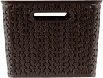 CURVER "MY STYLE" L MÉRETŰ RATTAN KOSÁR - SÖTÉTBARNA - Image 4