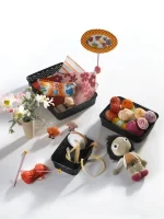 CURVER "MY STYLE" A4 MÉRETŰ RATTAN PAPÍRKOSÁR - SÖTÉTBARNA - Image 9