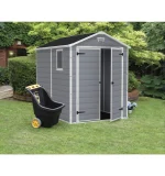 MANOR 6x8 DD  MŰANYAG SZERSZÁMOS HÁZ - Image 6