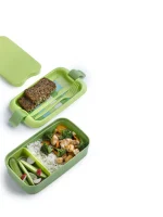 CURVER "LUNCH&GO" ÉTELTARTÓ EVŐESZKÖZZEL - ZÖLD - Image 7