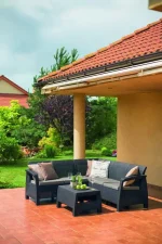 CORFU RELAX MŰRATTAN KERTI SAROKGARNITÚRA - Image 7