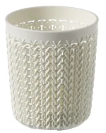 CURVER "KNIT" S MÉRETŰ KEREK TÁROLÓ - TÖRTFEHÉR - Image 6