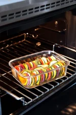 CURVER "SMART COOK" SÜTŐBE HELYEZHETŐ TÉGLA ÉTELTARTÓ 0,9L - Image 12