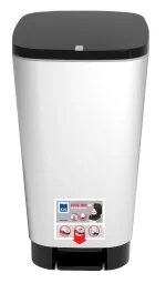 CURVER "CHIC" SZEMETES M 25L - FEKETE/EZÜST - Image 14