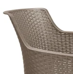 EVA KARTÁMASZOS MŰANYAG KERTI SZÉK - Image 5