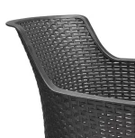 EVA KARTÁMASZOS MŰANYAG KERTI SZÉK - Image 4