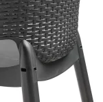 EVA KARTÁMASZOS MŰANYAG KERTI SZÉK - Image 5