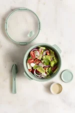 CURVER "SMART ECO" KEREK ÉTELTARTÓ EVŐESZKÖZZEL 1,6L - Image 4