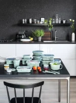 CURVER "SMART ECO" TÉGLA ÉTELTARTÓ EVŐESZKÖZZEL 1L - Image 5