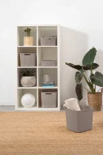 CURVER "JUTE" KEREK KOSÁR FEDÉLLEL 2L