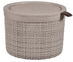 CURVER "JUTE" KEREK KOSÁR FEDÉLLEL 2L - Image 4