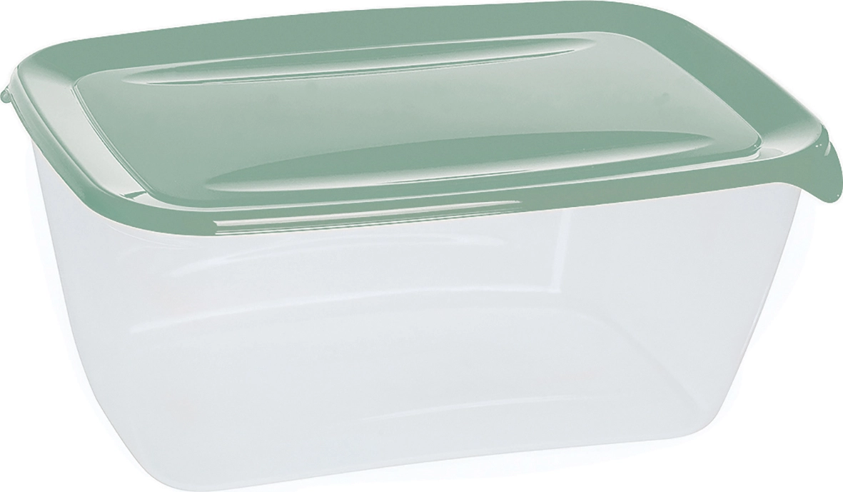 273072 CURVER "FRESH&GO" TÉGLA ÉTELTARTÓ 5L - Zöld/átlátszó - Image 1