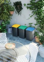 CURVER "KORAL" FEDELES SZEMETES 47L