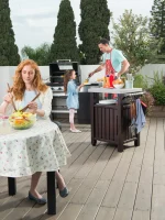 UNITY MŰANYAG KERTI GRILL ASZTAL 105L - Image 5