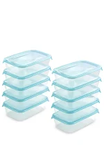 CURVER "FRESH&GO" TÉGLA ÉTELTARTÓ 2L - TRANSZPARENS/KÉK - Image 16