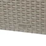 SALEMO 3 SEATER MŰRATTAN KERTI BÚTOR SZETT - Image 6