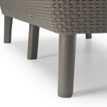 SALEMO 3 SEATER MŰRATTAN KERTI BÚTOR SZETT - Image 7