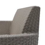 SALEMO 3 SEATER MŰRATTAN KERTI BÚTOR SZETT - Image 8