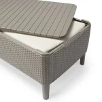 SALEMO 3 SEATER MŰRATTAN KERTI BÚTOR SZETT - Image 11