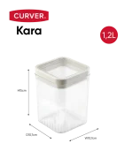 CURVER "KARA"  TÁROLÓ 1,2L - Image 6