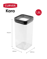 CURVER "KARA"  TÁROLÓ 1,8L - Image 3