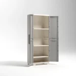 KETER "LINEAR WOOD TALL" MŰANYAG SZEKRÉNY